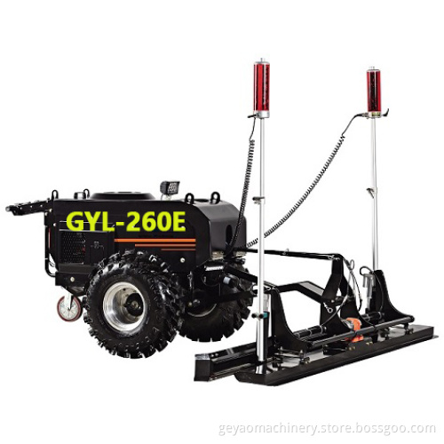 High efficient concrete pavement laser screed